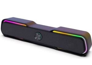 PC スピーカー OEARE ステレオUSB サウンドバー 小型 大音量 高音質