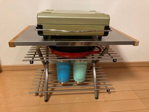 ユニフレーム 焚き火テーブル用 ステンレスラック2枚セット