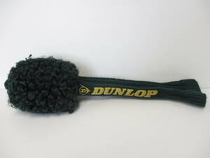 送料無料 [928-831] レア ヴィンテージ DUNLOP フェアウェイウッド用ヘッドカバー ダンロップ グリーン @60