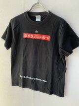 【人気】東京ラーメンストリート　Tシャツ　黒／ブラック　メンズ　M　東京駅一番街　K983_画像1