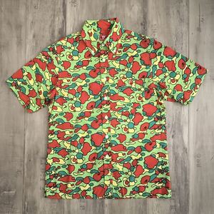 ★激レア★ サイケカモ 半袖シャツ XSサイズ psyche camo a bathing ape bape エイプ ベイプ アベイシングエイプ sta camo vintage NIGO 6k