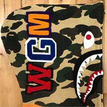 2006年 3rd シャーク パーカー Lサイズ shark full zip hoodie orange a bathing ape bape エイプ ベイプ アベイシングエイプ 1st camo faj_画像3