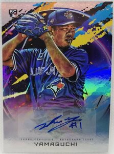 MLB☆山口俊 20 Topps Fire 直筆サインルーキーカード