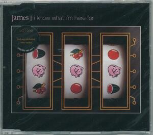 JAMES/I KNOW WHAT I'M HERE FOR/EU盤/新品CDS①!!