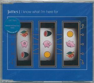 JAMES/I KNOW WHAT I'M HERE FOR/EU盤/新品CDS②!!