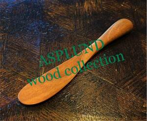 [ ASPLUND]WoodCollection щеки масло нож ручная работа made in Indonesia 