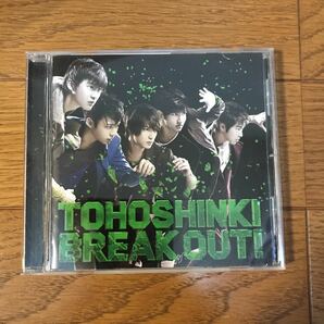 ブレイクアウト　東方神起　BREAK OUT CD ジャケカ二枚付　ジュンス　ユチョン　ジェジュン　ユノ　チャンミン　ユンホ