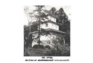  немедленная покупка, Meiji переиздание открытка, Ibaraki, Mito замок .1 листов,100 год передний. пейзаж 