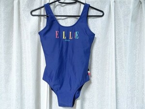 新品 80年代 ビンテージ 日本製 ELLE PARIS エル 競泳水着 ハイレグ レースクイーン 150 身長145-155 水泳 レトロ 当時物