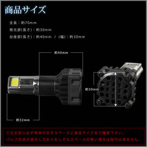 ホンダ リード110EX EBJ-JF19 スクーター用LEDヘッドライト 1個 30W 3000ルーメン HS5 9-18V_画像5