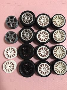 送料無料 Mシャーシ用 タイヤホイール セット ラジコン タミヤ等 TAMIYA ミニクーパー