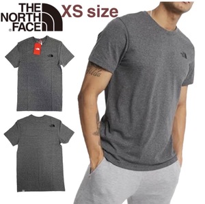 ノースフェイス Tシャツ シンプルドーム 半袖 カットソー ロゴ グレー XSサイズ NF0A2TX5 THE NORTH FACE SIMPLE DOME TEE 新品