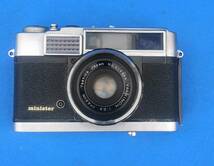 YASHICA minister レンズ YASHINON 1:2.8 f=4.5cm ヤシカ ミニスター_画像8