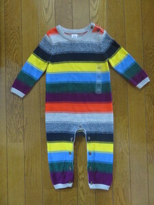 [ new goods ]baby GAP knitted coverall cotton 100% 80