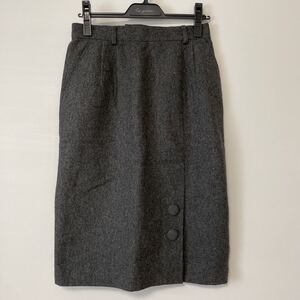 タイトスカート ロングスカート グレー