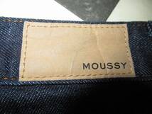 ★マウジー/moussy★美品　濃紺　24　basic skinny　ベーシックスキニーデニム　ハイウエスト_画像5