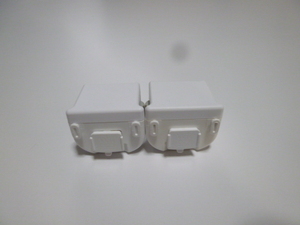 M08【送料無料 即日発送 動作確認済】Wii モーションプラス 2個セット RVL-026(分解洗浄済) ホワイト 白