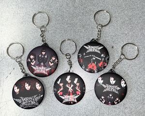 BABYMETAL 5個 新セット ベビーメタル ラウンドキーホルダー 缶バッジ