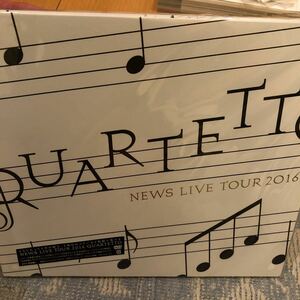 超レア!☆NEWS/LIVE TOUR2016☆初回盤/DVD4枚組☆新品未開封☆