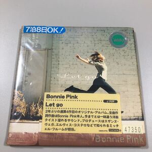 【20-09A】貴重なCDです！　紙ジャケット　Bonnie Pink Let go