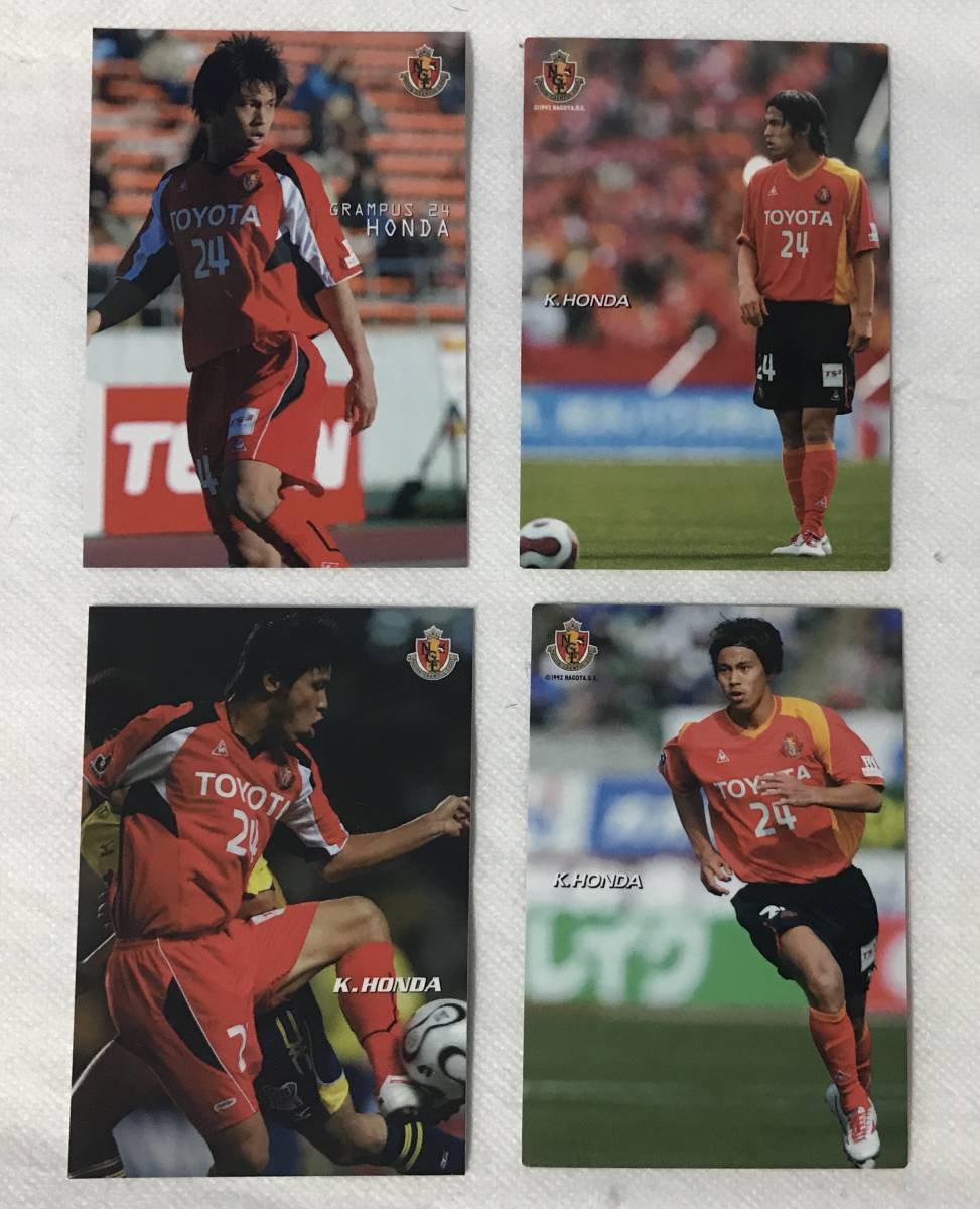 メガセール 日本代表 本田圭佑選手ルーキーイヤー超レア直筆サインカードグランパス 日本代表