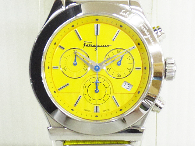 ヤフオク! -フェラガモ 時計 クロノグラフの中古品・新品・未使用品一覧