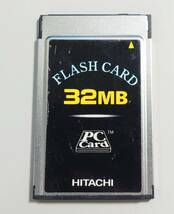 KN738 HITACHI 32MB FLASH CARD_画像1