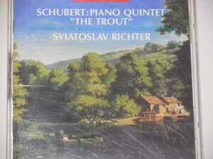 【CD1枚】シューベルト　ピアノ五重奏曲　ます　リヒテル（ｐ）ボロデイン弦楽四重奏団員　