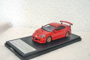 ハイストーリー ホンダ インテグラ タイプR 無限 (2004) DC5 1/43 ミニカー 赤