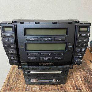  Toyota original Crown CD/ cassette 86120-30C20 operation not yet verification Junk 