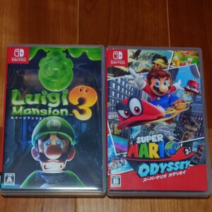 Nintendo Switch ルイージマンション3 スーパーマリオオデッセイ セット