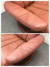 ■EKORNES/エコーネス■ストレスレスチェア オットマン リクライニング 本革 ★埼玉発送★_画像4