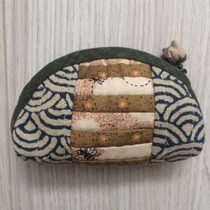 ハンドメイド ミニポーチ 小物入れ 小銭入れ