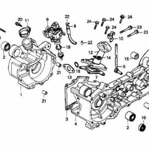 AE01 純正 フロートセット 新品 フロートピン QR50 AE03 CFR50F XR50R Z 50J モンキー ゴリラ QR キャブレター 送料300円～ .147の画像3