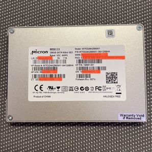 Micron SSD 2.5インチ SATA 256GB 使用時間1467h