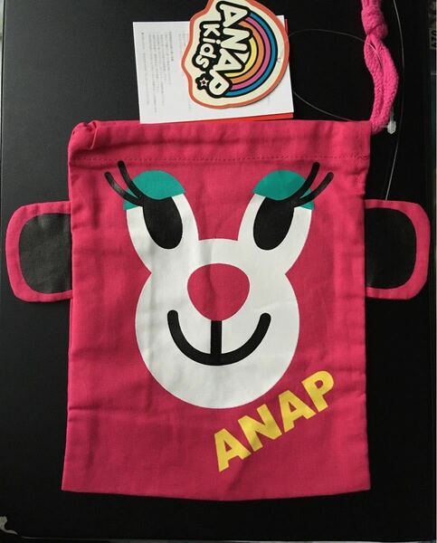 【値下げ】【新品未使用】ANAP kids 巾着袋