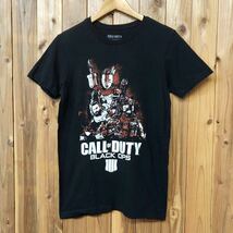 CALL OF DUTY◇BLACK OPS 半袖Tシャツ プリントTシャツ トップス ゲーム ミリタリー サバイバル バトル アメカジ USA古着 メンズ S_画像1