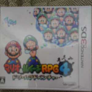 Nintendo 3ds Soft Mario &amp; Luigi RPG4 Dream Adventure New Неокрытый Super Mario Brothers 3D -дисплей