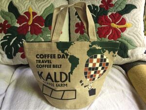 KALDI カルディ コーヒーの日 ミニ トートバッグ