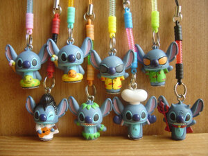 #Dua19AT Disney Mini papetsu Stitch special 8 kind aro is *Yujin Eugene *200 jpy =002848_c