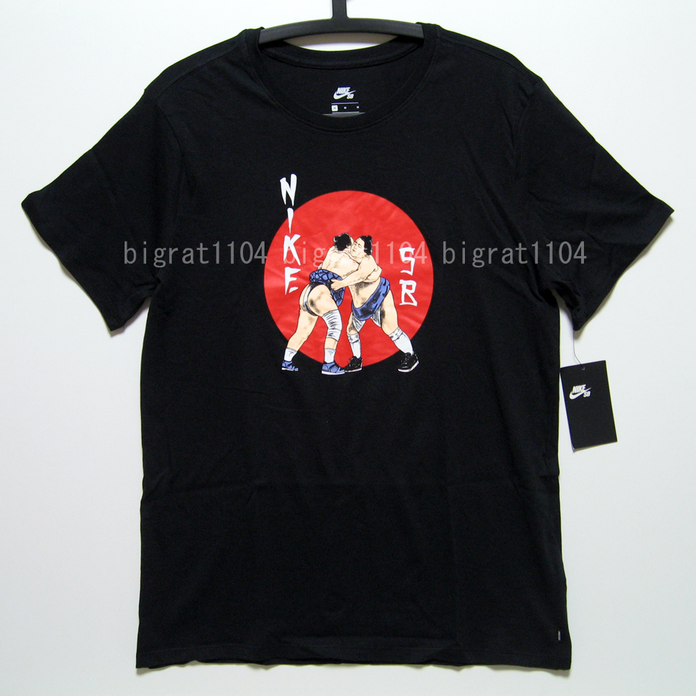 L特価商品NIKE 相撲レスラーTシャツ Tシャツ/カットソー(半袖/袖なし 