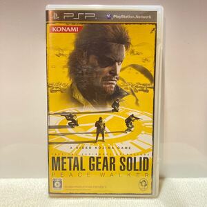 PSP メタルギアソリッドピースウォーカー