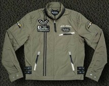 新品②Von Dutch（ボンダッチ）VOM-S14 ポリコットンＪＫＴ/メンズ・オリーブ_画像1