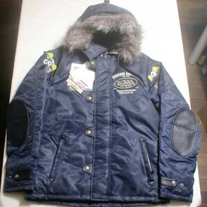 l新品 Von Dutch（ボンダッチ）ツイルWJ24ＪＫＴ/メンズ紺