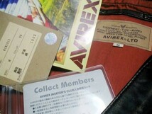 新品 AVIREX(アヴィレックス)A-2 ラムレザーJKT USED加工（Ｍ）_画像3