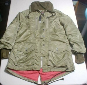  new goods AVIREX( Avirex ) military JKT/ khaki 