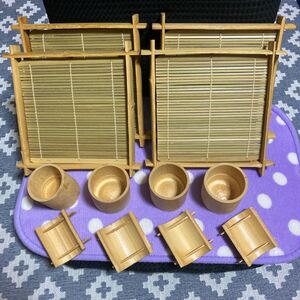 最終値下げ 未使用品 希少品 天然竹 お蕎麦 セット 自宅 キャンプ ソロキャンプ