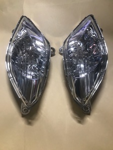 新品 社外 フロントウインカー左右 クリア シグナスX125 3型 SE44Jの中期