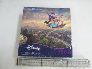 Art hand Auction Thomas Kinkade Aladdin puzzle 750 pieces Medium unopened Shipping fee is listed in the description, toy, game, puzzle, Jigsaw Puzzle