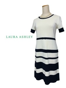 Неиспользованная вещь с биркой LAURA ASHLEY [Laura Ashley] с маленьким трикотажным платьем из ленты No9